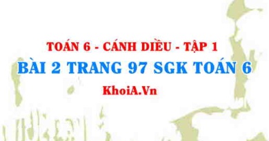 Bài 2 trang 97 SGK Toán 6 tập 1 Cánh Diều